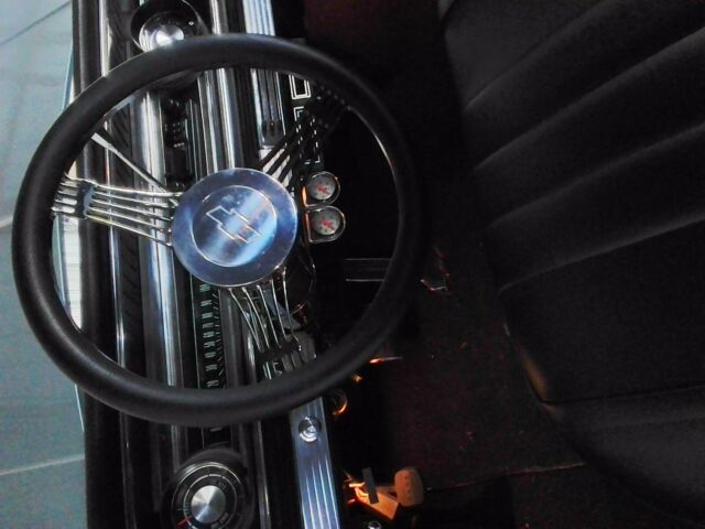 1965 Blue Chevrolet Impala 2 door hard top