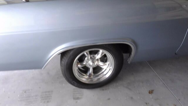 1965 Blue Chevrolet Impala 2 door hard top