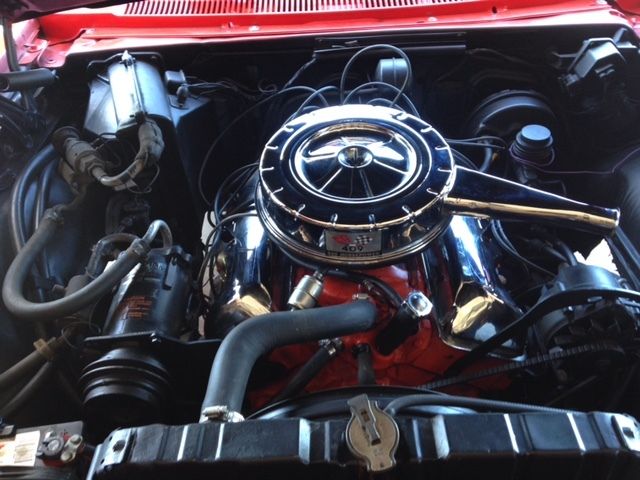 1965 Red Chevrolet Impala Coupe