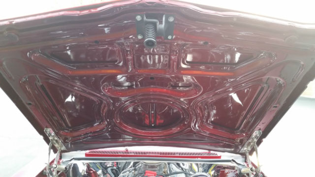 1965 Burgundy Chevrolet Impala Coupe