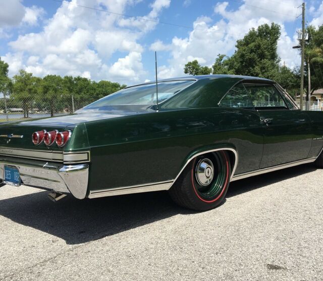 1965 Green Chevrolet Impala Coupe