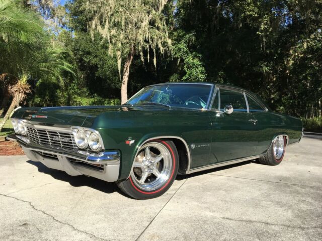1965 Green Chevrolet Impala Coupe