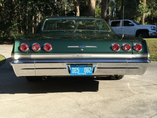 1965 Green Chevrolet Impala Coupe
