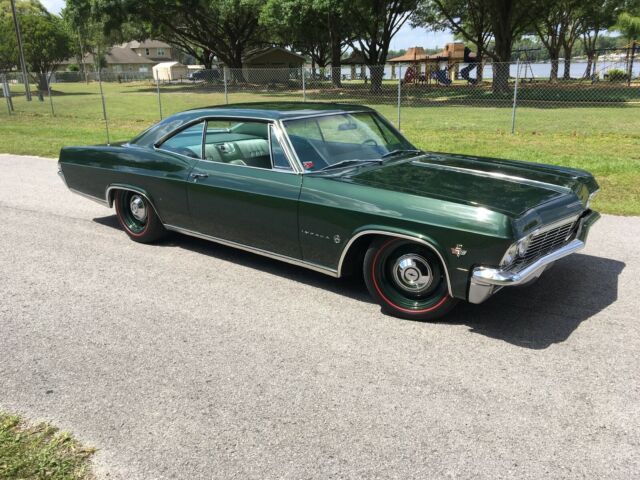 1965 Green Chevrolet Impala Coupe