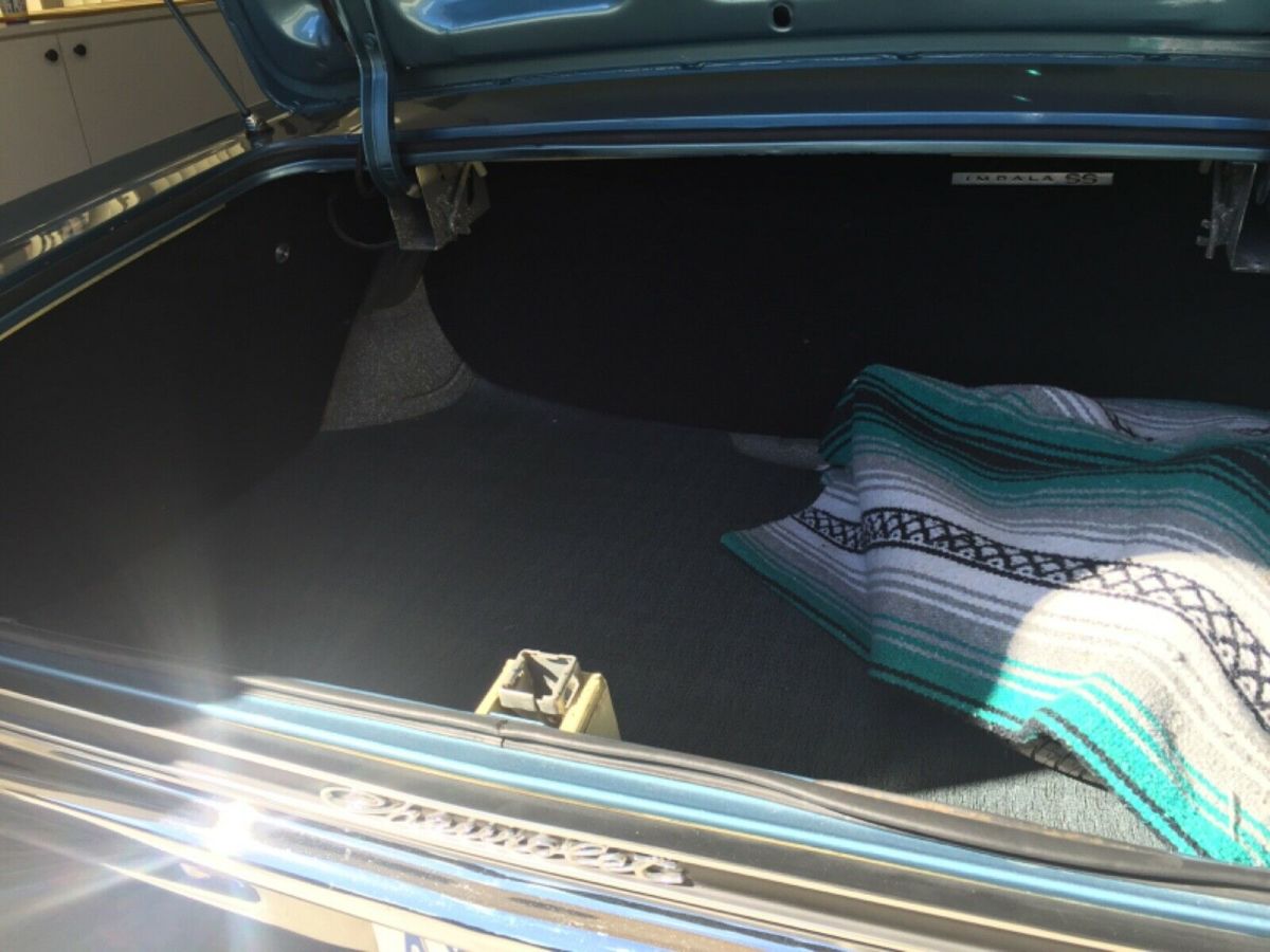 1965 Blue Chevrolet Impala Coupe