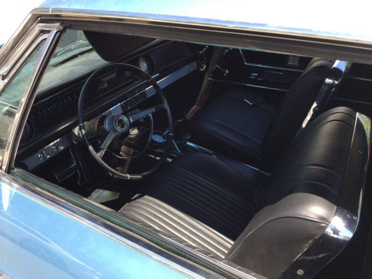 1965 Blue Chevrolet Impala Coupe