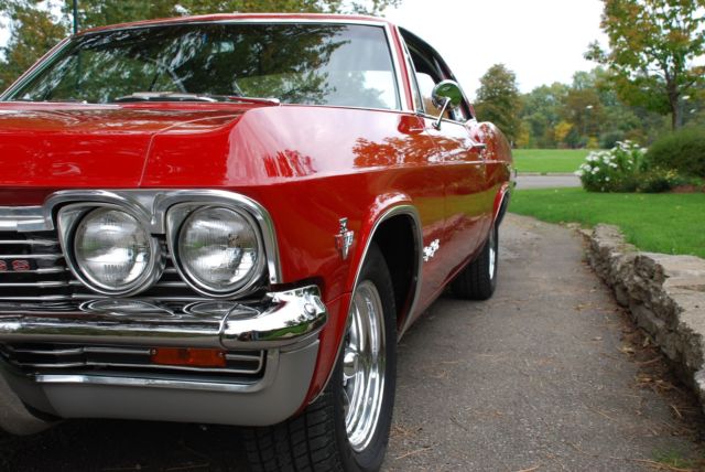 1965 Red Chevrolet Impala Coupe
