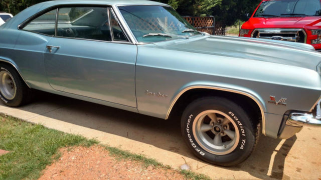 1965 Blue Chevrolet Impala Coupe