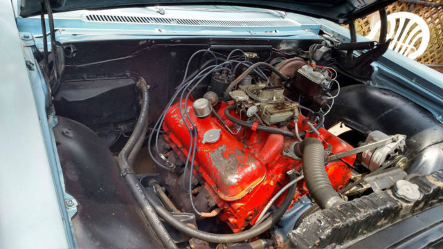1965 Blue Chevrolet Impala Coupe
