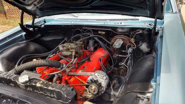 1965 Blue Chevrolet Impala Coupe