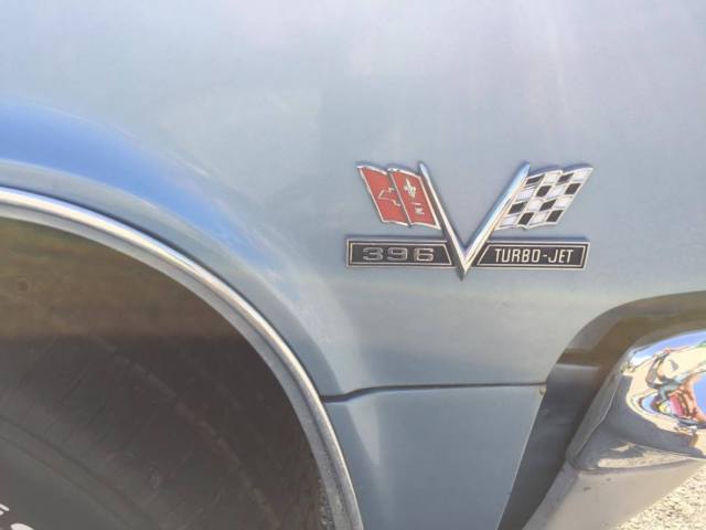 1965 Blue Chevrolet Impala Coupe
