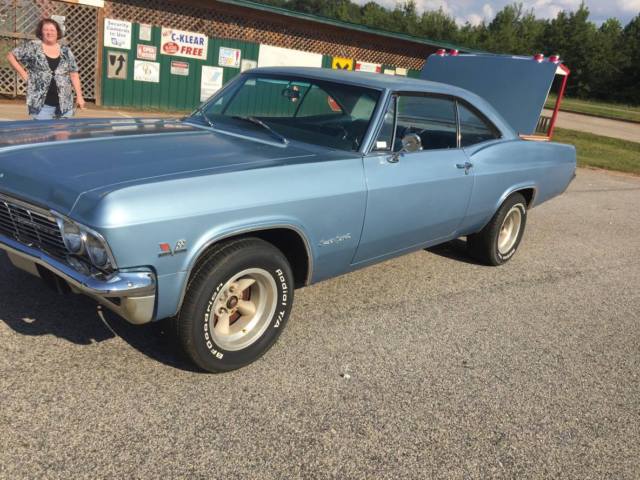 1965 Blue Chevrolet Impala Coupe