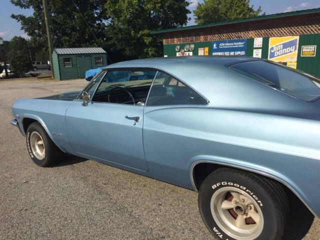 1965 Blue Chevrolet Impala Coupe