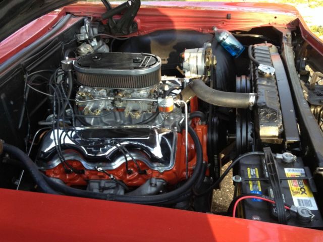 1965 Red Chevrolet Impala Fastback