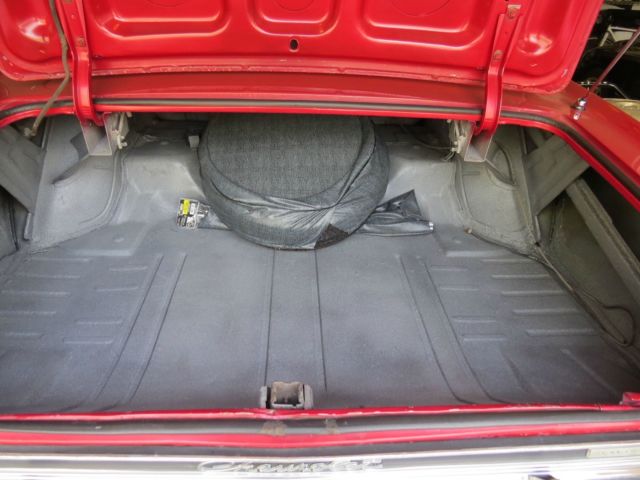 1965 Red Chevrolet Impala Fastback