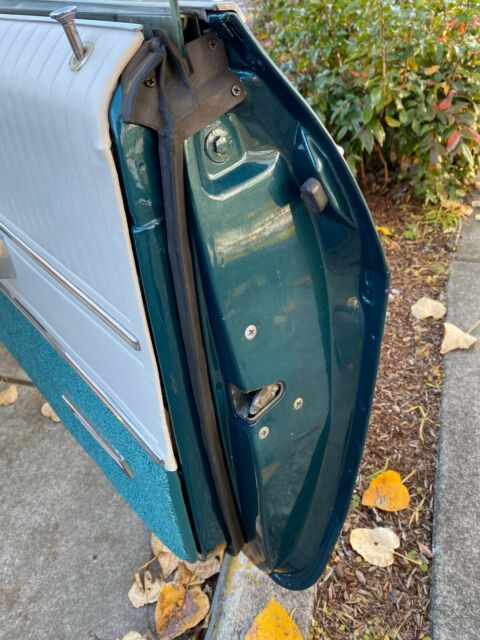 1965 Teal Chevrolet Impala Coupe