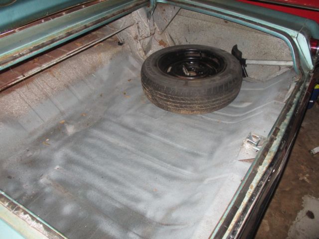 1965 Artesian Turquoise Chevrolet Impala Convertible