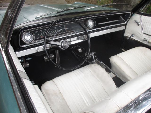 1965 Artesian Turquoise Chevrolet Impala Convertible