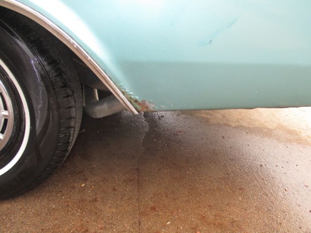 1965 Artesian Turquoise Chevrolet Impala Convertible