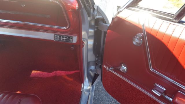 1965 Silver Chevrolet Impala Coupe