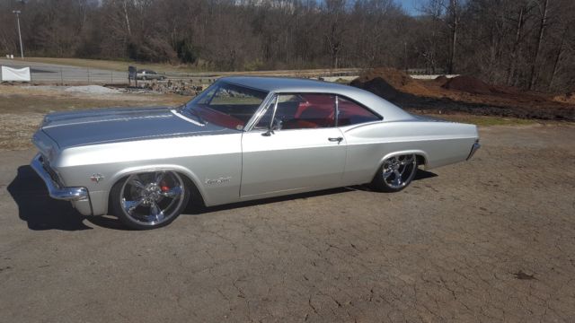 1965 Silver Chevrolet Impala Coupe