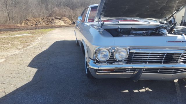 1965 Silver Chevrolet Impala Coupe