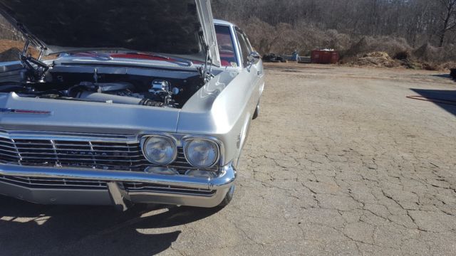 1965 Silver Chevrolet Impala Coupe
