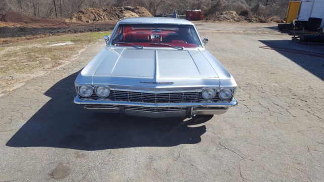 1965 Silver Chevrolet Impala Coupe