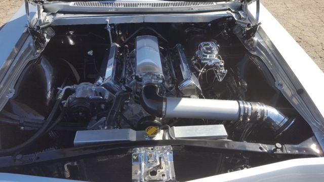 1965 Silver Chevrolet Impala Coupe