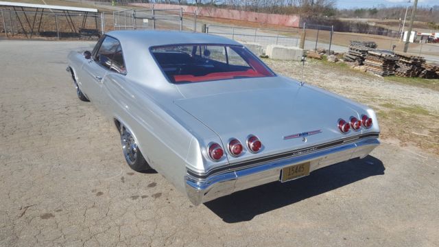 1965 Silver Chevrolet Impala Coupe