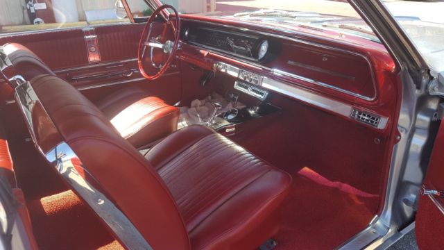 1965 Silver Chevrolet Impala Coupe