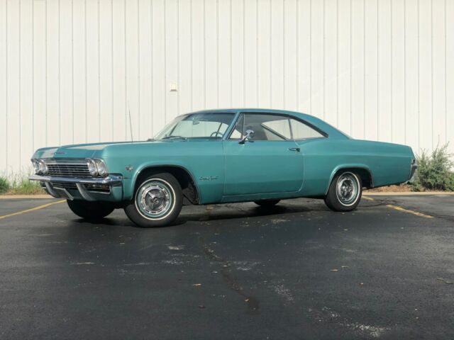 1965 Teal Chevrolet Impala Hardtop