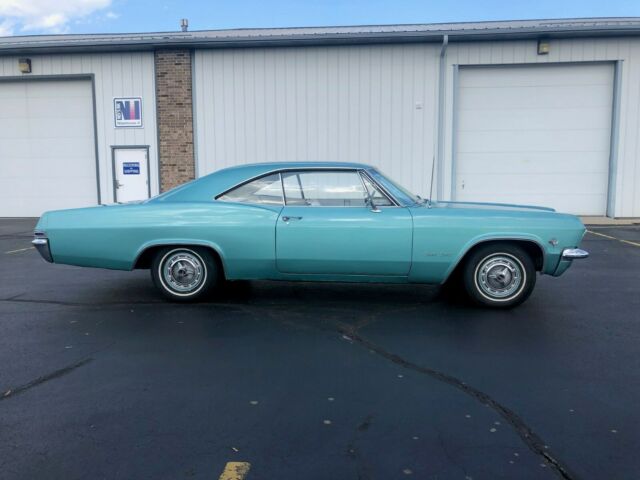 1965 Teal Chevrolet Impala Hardtop