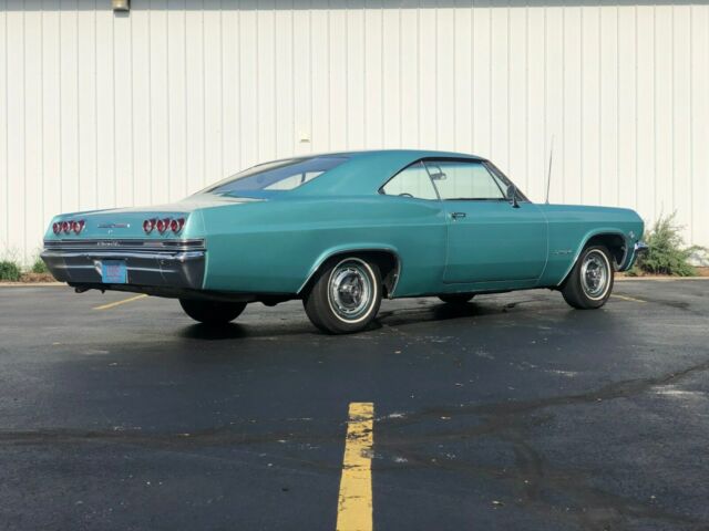 1965 Teal Chevrolet Impala Hardtop