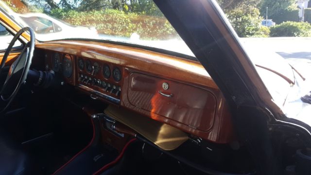 1965 Black Jaguar S-Type Sedan