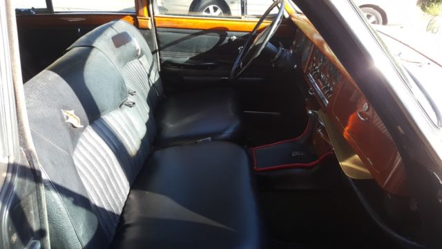 1965 Black Jaguar S-Type Sedan