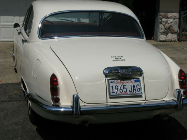1965 White Jaguar 3.8 Sedan