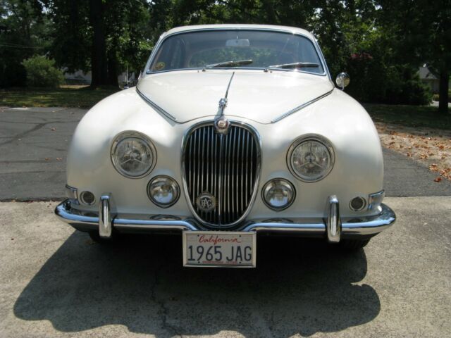 1965 White Jaguar 3.8 Sedan
