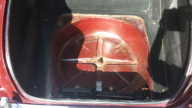 1965 Burgundy Jaguar 3.8 S-TYPE U/K