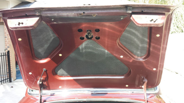 1965 Burgundy Jaguar 3.8 S-TYPE U/K