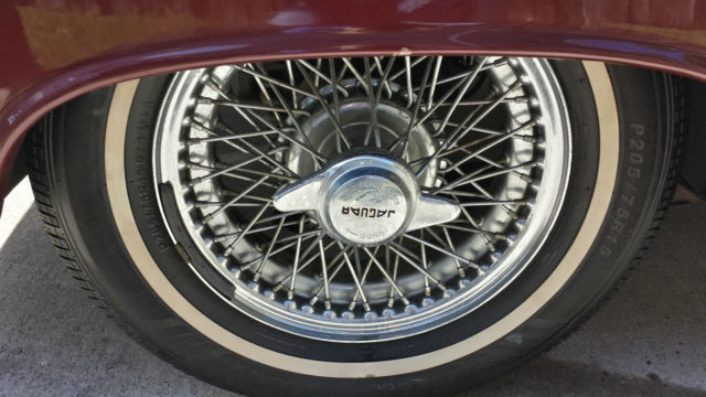 1965 Burgundy Jaguar 3.8 S-TYPE U/K