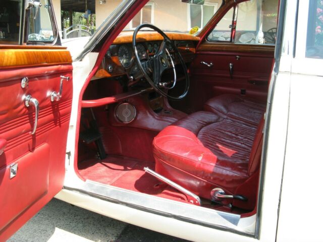 1965 White Jaguar 3.8 Sedan