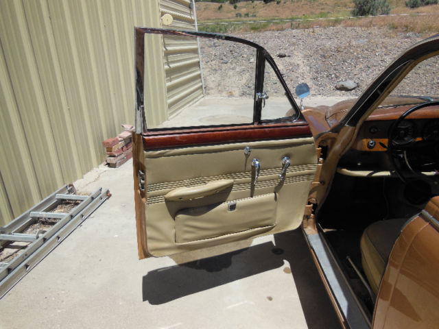 1965 Gold Jaguar S-Type Sedan