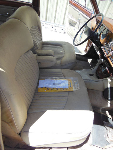 1965 Gold Jaguar S-Type Sedan