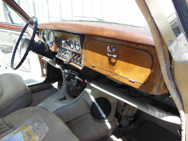 1965 Gold Jaguar S-Type Sedan