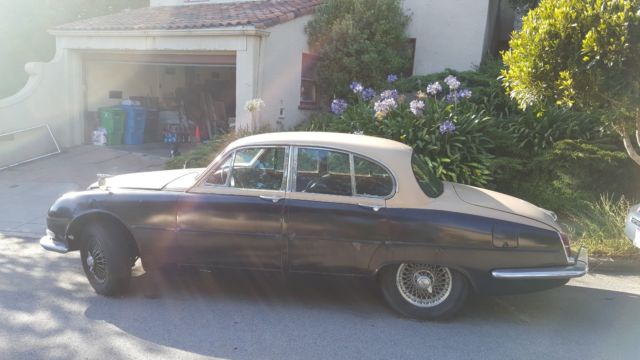 1965 Black Jaguar S-Type Sedan