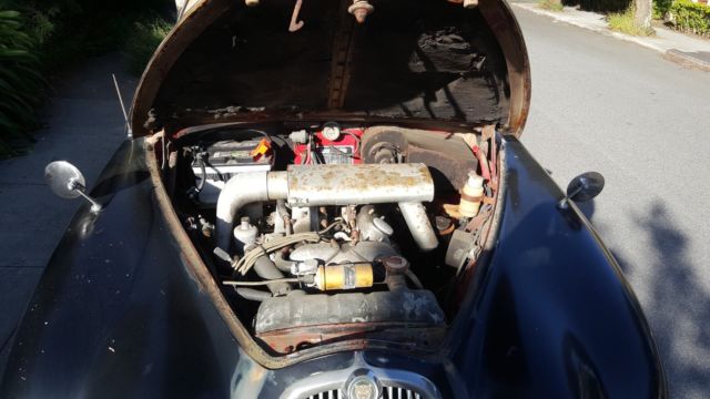 1965 Black Jaguar S-Type Sedan