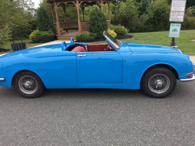 1965 Blue Jaguar XK Convertible