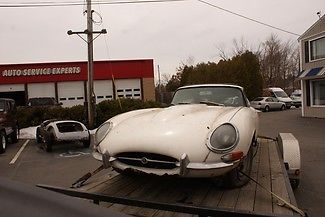 1965 White Jaguar E-Type Coupe