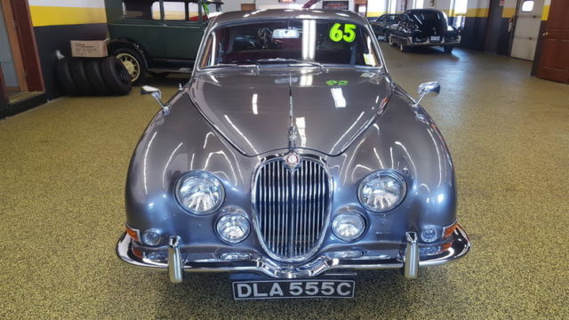 1965 Gray Jaguar MK2 Sedan